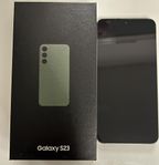  Samsung Galaxy S23 128GB Nästan Ny! batteri hälsa 100%