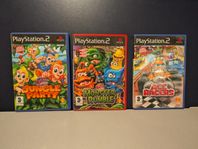 BUZZ Junior Jungle Party Ace Racers Monster Rumble PS2