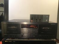 Yamaha KX-W952 stereo dubbel kassettdäck 