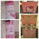 NY!! Filt Hello Kitty + begagnat påslakan med örngott