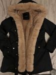 2in1 faux fur vinterjacka 