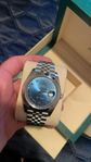 Rolex Datejust 41 Roman dial Azzuro blue