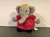 Babar figur - Celeste. Gosedjur, prinsessa, elefant, barn