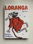 Boken LORANGA, del 1 & 2, av Barbro Lindgren. I fint skick!