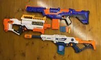 Nerf gun och x shoot 