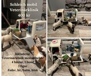 Schleich mobil veterinärklinik inklusive hästar & tillbeh