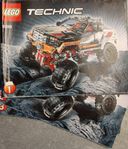 Lego Technic 9398 RC 4x4 bil och 9396 räddningshelikopter