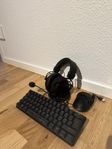 HyperX Gaming tillbehör. Mus/hörlurar/tangentbord 