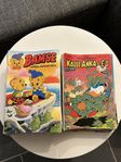 Bamse och Kalle Anka tidningar