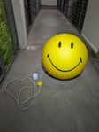 Smiley golvlampa XL design rare unik