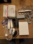 Nintendo Wii med 13 olika spel 