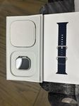 Apple Watch Ultra 49mm GPS Cellular silver Havsband Midnatt