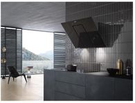 Miele DA6498 W Black Väggmonterad Köksfläkt 90 cm