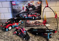 LEGO 42106 Technic Stuntshow bil & motorcykel - komplett