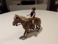 Schleich häst med ryttare 