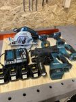 makita verktygspaket 18v