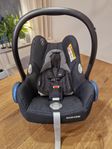 Maxi Cosi babyskydd CabrioFix + tillhörande isofix-bas