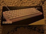 Gaming tangentbord  xtrfy K5 RGB compact white