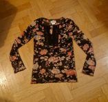 Ralph Lauren Denim & Supply tunn svart blus M