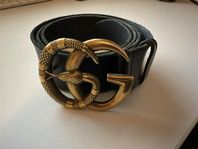 Gucci bälte : Double G buckle with snake