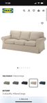 Ektorp 3-sits soffa beige