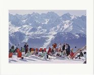 slim Aarons lounging in verbier 24*36 signed 