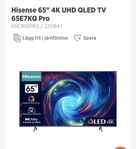 Hisense 65” TV