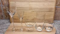 Kosta Boda Line glasserien, 27 st glas totalt