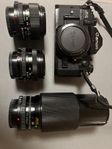 Canon A1 and lenses