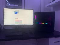 Väldigt bra gaming dator och 240hz skärm