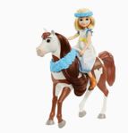 filmen Abigaelle Doll och hennes Deluxe Boomerang Horse