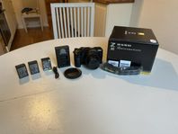 NIKON Z30 + 16-50/3,5-6,3 (+ extra batterier samt laddare)