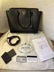 Prada Saffiano soft c black