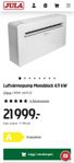 Ny Qlima Monoblock Värmepump  4,9 kW