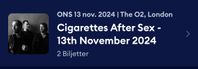 Två biljetter till CAS (cigarettes after sex)