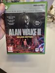 Alan Wake 2 series x