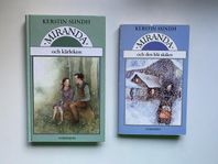 2 MIRANDA-böcker av Kerstin Sundh (kärleken & blå skålen