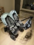 Bugaboo Donkey 3 Duo Black Grey Melange nyskick 