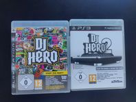 DJ Hero 1 & 2 Playstation 3