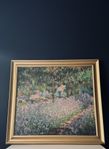 Claude Monet “Monet’s Garden at Giverny” Reproduktion