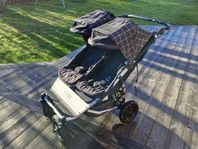 Mountain Buggy Duet 3.0 syskonvagn med liggdel/face 2 face