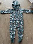 PoP varmare pyjamas/overall med antagbar huva stl 80