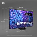 Samsung " 65" 4K QLED-TV med full färgvolym och 120 Hz 2024