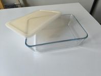 Oven form food box Glas Pyrex Ugnform Matlåda 1,5 Liter