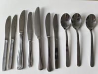 10x Cutlery Set Bestick Kniv Sked Knife Spoon