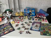 Paw Patrol figurer och mm