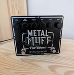 Electro Harmonix Metal Muff Distortion Pedal with Top Boost