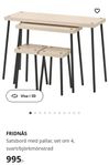 Fridnäs, Ikea skrivbord, set