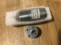 DC-motor med växellåda