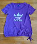 Adidas purple sporty t-shirt, size 38